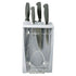 San Jamar Canada Smallwares Each Saf-T-Knife. Jr. Station, 2 large slots, 1 sharpen
