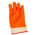 San Jamar Essentials Pair San Jamar FGI-OR PVC Orange One Size Fits Most Super Flex Frozen Food Insulated Glove - 2/Pack | Denson CFE