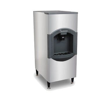 Scotsman Commercial Ice Equipment and Supplies Each Scotsman HD22B-1 Floor Model Cube Ice Dispenser – 120 lb Storage, Bucket Fill, 115v (Clearance Item) | Denson CFE
