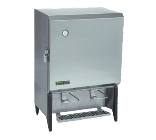 Silver King Canada Refrigeration & Ice Each Silver King SKMAJ2-ESUS4 12 gal Refrigerated Milk Dispenser w/ (2) Valves - Stainless, 115v