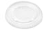 Solo Unclassified Case of 2500 Solo 125001115 PL4 Plastic Lid, Clear, 4oz, 125 Lids/Sleeve | Denson CFE