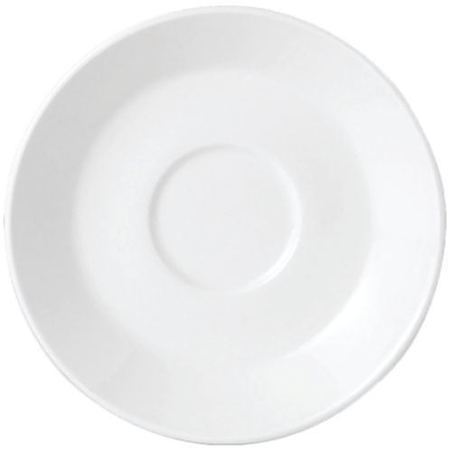 Steelite International Canada Limited Dinnerware Dozen Steelite 11010218 Simplicity Slimline 6" Single Well Saucer | Denson CFE