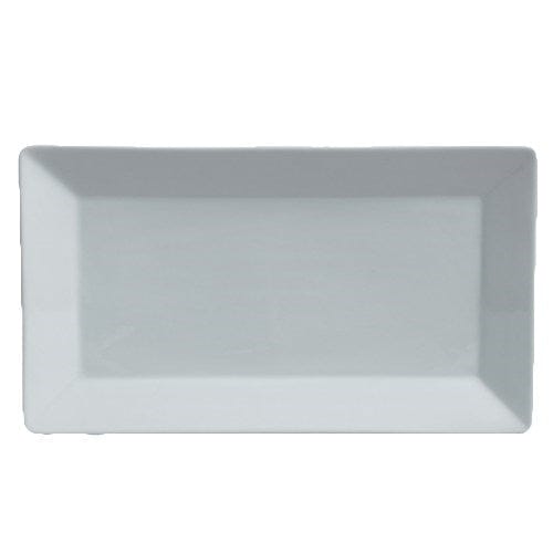 Steelite International Canada Limited Dinnerware Dozen Steelite 6900E523 Porcelain Rectangular Tray, 11 Inch x 6 Inch Varick Design 1 Dozen | Denson CFE
