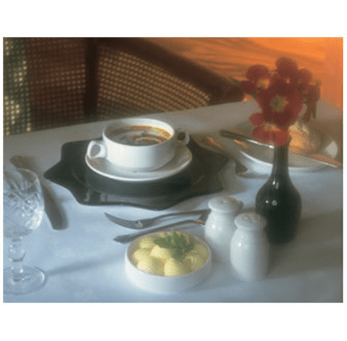 Steelite International Canada Limited Dinnerware Dozen Steelite International 11010214 Slimline Plate 6-1/4" Dia. Round | Denson CFE