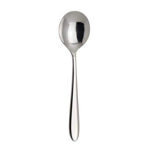 Steelite International Canada Limited Tableware Dozen Steelite 6024SX002 Bouillon/Soup Spoon - 6-3/4 in, 18/0 Stainless Steel | Denson CFE