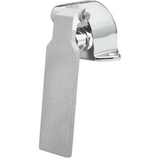 T&S BRASS Commercial Faucets Each T&S Brass B-0507-509PDL Single Ledge-Mount Polished Chrome-Plated Brass Knee Pedal Valve With 1/2" NPT Female Inlet And Outlet