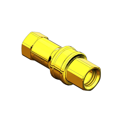 T&S BRASS Cooking Equipment Each T&S AG-5C Safe-T-Link 1/2" NPT Quick Disconnect Gas Hose Component