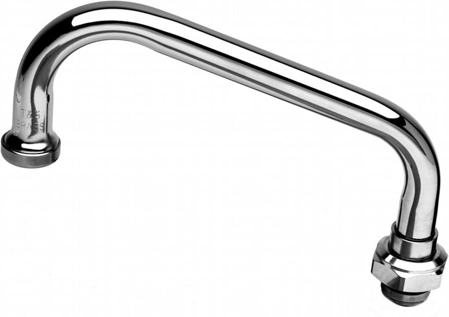 T&S BRASS Unclassified Each T&S Brass 060X Swing Nozzle w/ Steam Regulator Outlet, 8" | Denson CFE