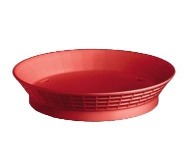 Tablecraft Products Food Service Supplies Platter Basket, 12" dia., round, with base, dishwasher and