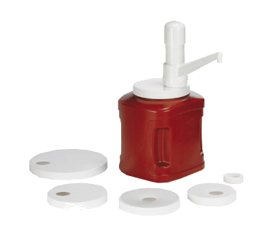 Tablecraft Products Food Service Supplies Stationary Nozzle Pump Kit, includes: 1 oz., wide mouth stationa