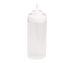 Tablecraft Products Food Service Supplies Tablecraft 11663C 16 Ounce Clear Polyethylene WideMouth Squeeze Dispensers