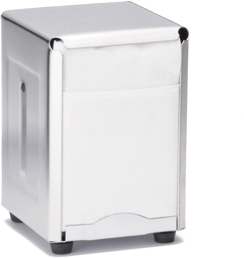 Tableware Solutions Smallwares Each Tableware Solutions 219 Half-Size Napkin Dispenser - 4-3/4" x 3-7/8" x 5-3/4" | Denson CFE
