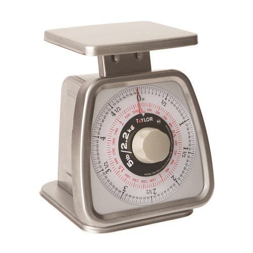 Taylor Precision - Canada Scales Each Taylor TS5 - 5 lb Portion Control Dial Scale, Stainless Steel | Denson CFE