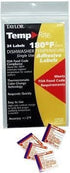 Taylor Precision - Canada Warewashing Pack Taylor 8750 TempRite 180°F Dishwasher Test Labels - Pack of 24 | Denson CFE