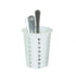 Thunder Group Smallwares DOZEN Thunder Group PLFC001 - Plastic Flatware Cylinder (36 per Case)
