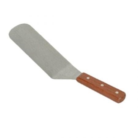 Thunder Group Smallwares EACH Thunder Group SLTWBT006 6 1/2" x 2 7/8" Turner w/ Wood Handle, Stainless Steel