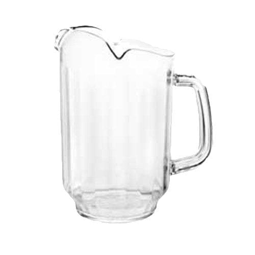 Thunder Group Tabletop & Serving EACH Water Pitcher, 32 oz., three spout, polycarbonate, clear, NSF