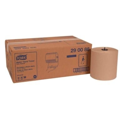 Tork Disposables Case of 6 Tork 14100488 1-Ply Universal Matic Hand Paper Towels, Natural, 700', Carton of 6 | Denson CFE