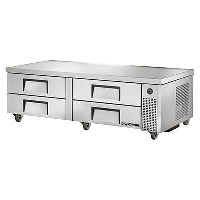 True Food International Canada Commercial Chef Bases Each True TRCB-72-HC – 72″ 4 Drawer Refrigerated Chef Base | Denson CFE