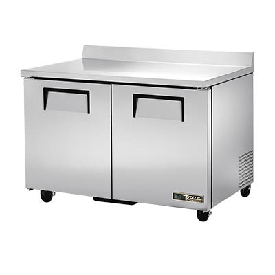 True Food International Canada Commercial Chef Bases Each True TWT-48-HC – 48″ 2 Door Worktop Refrigerator | Denson CFE