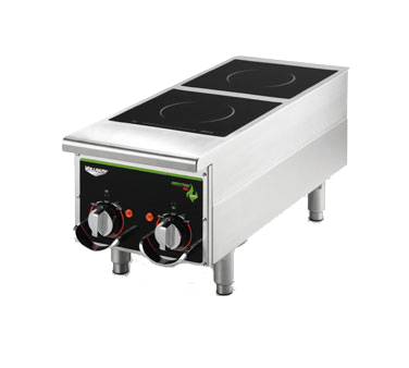 Vollrath Commercial Restaurant Ranges Each Vollrath 912HIMC Heavy-Duty Induction Hotplate 2 Hob | Denson CFE