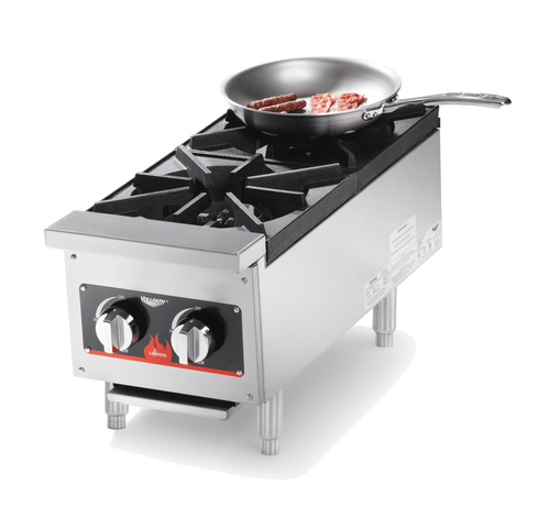 Vollrath Commercial Restaurant Ranges Vollrath 40736 12 Inch Cayenne Series 2 Burner Hot Plate | Denson CFE