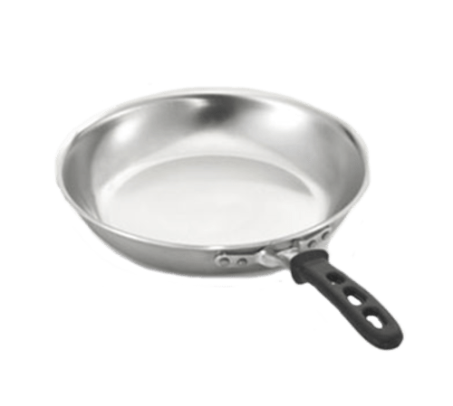Vollrath Cookware Each Vollrath 69807 Stainless Steel Tribute 7" Three Ply Fry Pan with TriVent Silicone Handle