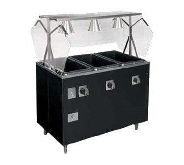 Vollrath Food Holding & Warming Each Vollrath 3870746 Portable Hot Food Station 3 Well | Denson CFE