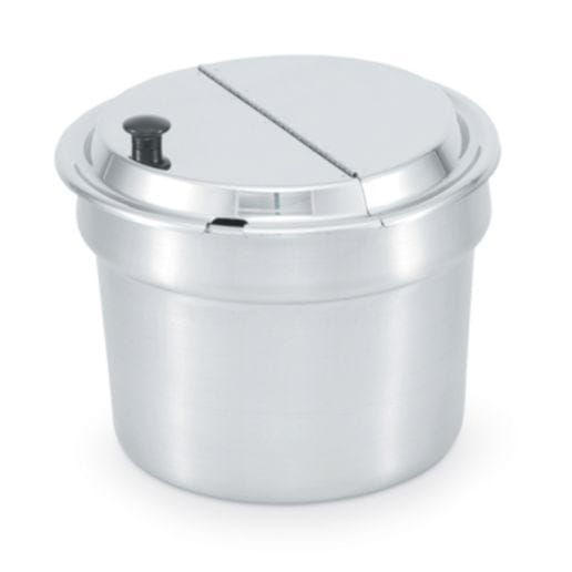 Vollrath Food Holding & Warming Each Vollrath 47490 12" Hinged Inset Cover