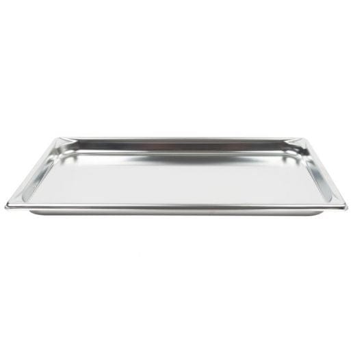 Vollrath Food Pans Each Vollrath 30012 Full Size 1-1/4" Deep Super Pan V Anti-Jam Stainless Steel Steam Table / Hotel Pan, 3.9 qt Capacity | Denson CFE