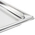 Vollrath Food Pans Each Vollrath 30012 Full Size 1-1/4" Deep Super Pan V Anti-Jam Stainless Steel Steam Table / Hotel Pan, 3.9 qt Capacity | Denson CFE