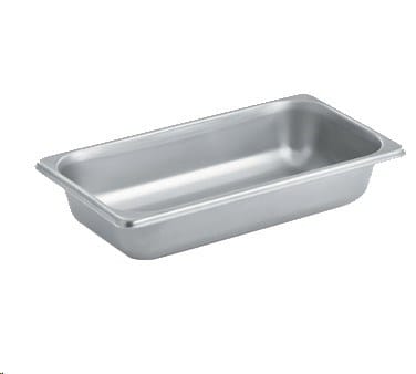Vollrath Food Pans Each Vollrath S12062 Steam Table Pan, 1/3 Size 2-1/4 Quart Stainless Steel NSF Each | Denson CFE