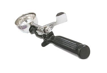 Vollrath Smallwares Each Vollrath 47146 Jacobs Pride 1 oz. Black #30 Disher - 18-8 Stainless Steel, NSF | Denson CFE