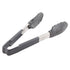 Vollrath Smallwares Each Vollrath 4780922 Jacob's Pride 9 1/2" Hi-Temp Stainless Steel Scalloped Tong with Nylon End and Coated Handle | Denson CFE