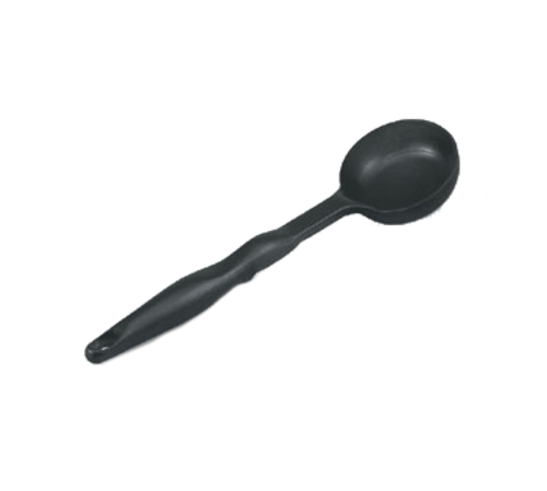 Vollrath Smallwares Each Vollrath 5283720 High Temperature Black Nylon One-Piece 4 Oz. Solid Round Spoodle | Denson CFE
