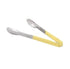 Vollrath Smallwares Each / Yellow Vollrath 4780950 9 1/2"L Stainless Steel Utility Tongs - Yellow | Denson CFE