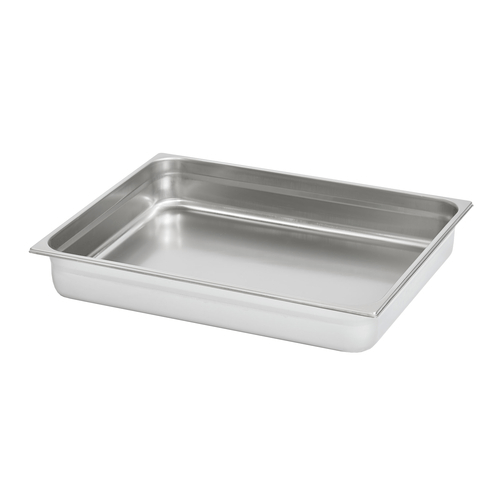 Vollrath Storage & Transport Each Vollrath V211001 GN 2/1 Double Wide Steam Pan, Stainless