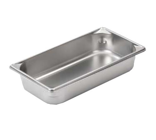 Vollrath Unclassified Each Vollrath 30322 Super Pan V® 1/3 Size 2 1/2" Deep Anti-Jam Stainless Steel Steam Table / Hotel Pan - 22 Gauge | Denson CFE