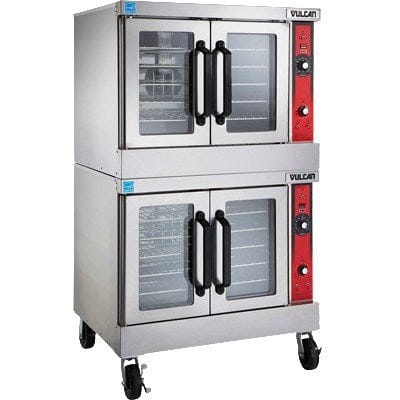 Vulcan Canada Commercial Ovens Each Vulcan VC44ED Double Deck Electric Standard Depth Convection Oven | Denson CFE