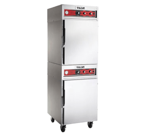 Vulcan Canada Commercial Ovens Each Vulcan VRH88 Mobile Double Deck Full Height Cook and Hold Oven - 208/240V