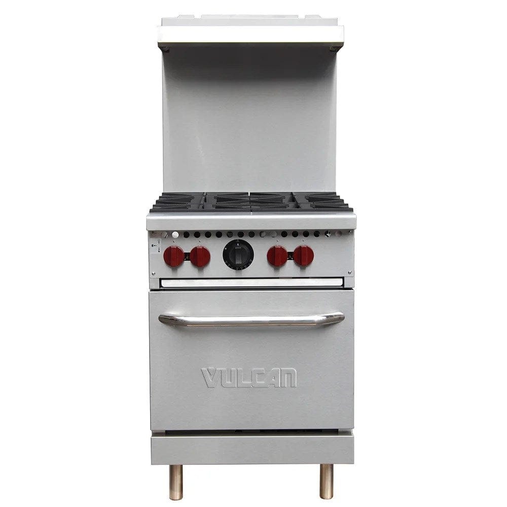 Vulcan Canada Commercial Restaurant Ranges Each Vulcan SX24-4BN 24" 4 Burner Gas Range with Space Saver Oven, Natural Gas | Denson CFE