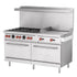 Vulcan Canada Commercial Restaurant Ranges Each Vulcan SX60F-6B24G 60" 6 Burner Gas Range with Griddle & (2) Standard Ovens, Natural Gas | Denson CFE