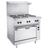 Vulcan Commercial Restaurant Ranges Each Vulcan EV36S-6FP208 36" EV Series Electric Range w/ (6) French Hot Plates, 208 V/1 ph/3 ph | Denson CFE