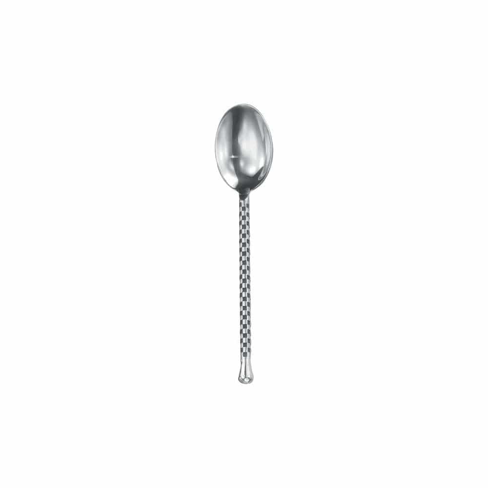 Walco Canada Flatware Dozen Walco CHAR01 7 3/8" Teaspoon with 18/10 Stainless Steel Grade, Charred Pattern | Denson CFE