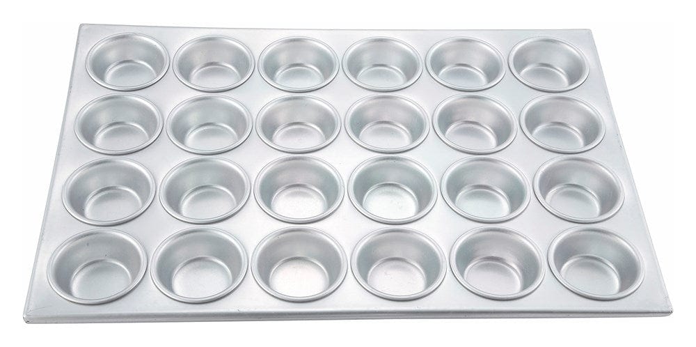 Winco Bakeware Each Winco AMF-24 Aluminum 24 Cup Muffin Pan