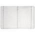 Winco Bakeware Each Winco PGWS-2416 16" x 24" Full Size Footed Stainless Steel Wire Cooling Rack / Pan Grate for Bun / Sheet Pan