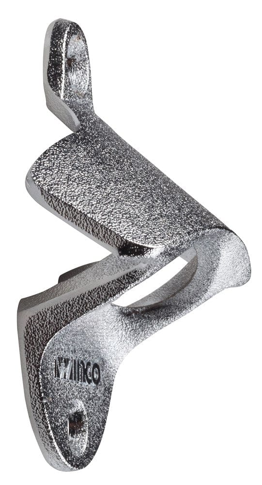 Winco Bar Supplies Each Winco CO-402 Wall Mounted Bottle Opener with Screws Die-Cast Zinc Alloy | Denson CFE