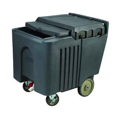Winco Bar Supplies Set Winco IIC-29 Ice Caddy with Sliding Cover Insulated 125 Pound Capacity | Denson CFE