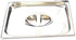 Winco BenchMarkUSA Each Winco 56746 Benchmark Half Size Stainless Steel Flat Lid for Chafing Dishes | Denson CFE
