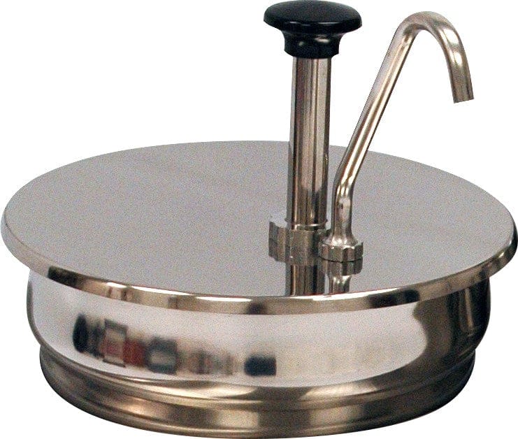 Winco BenchMarkUSA Each Winco 56752 Benchmark Stainless Steel Condiment Pump for Seven Quart Inset Pan | Denson CFE